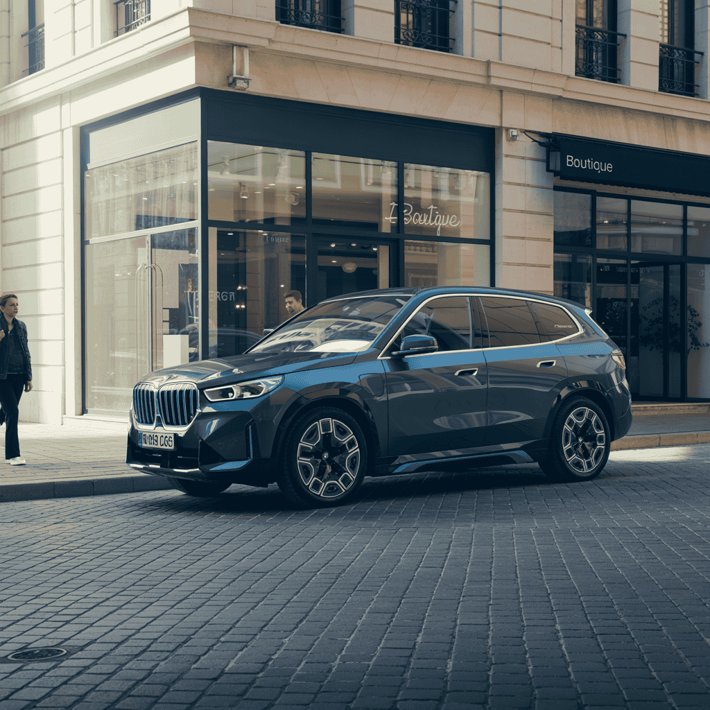 BMW iX1 eléctrico - SUV eléctrico premium compacto con diseño elegante