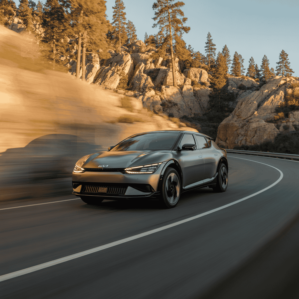 Kia EV6 eléctrico - SUV eléctrico deportivo con gran autonomía y diseño coupé