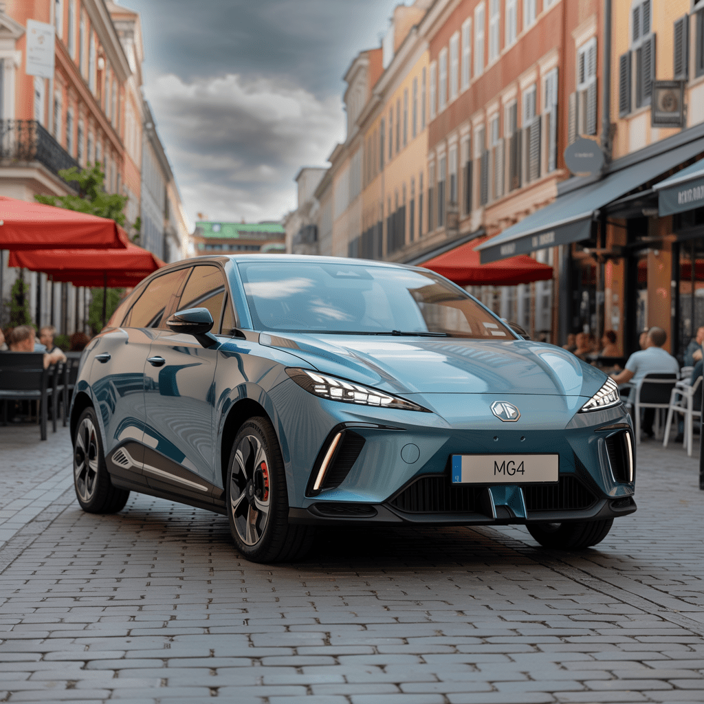 MG4 eléctrico - Coche eléctrico barato chino con diseño moderno y autonomía de 350 km WLTP