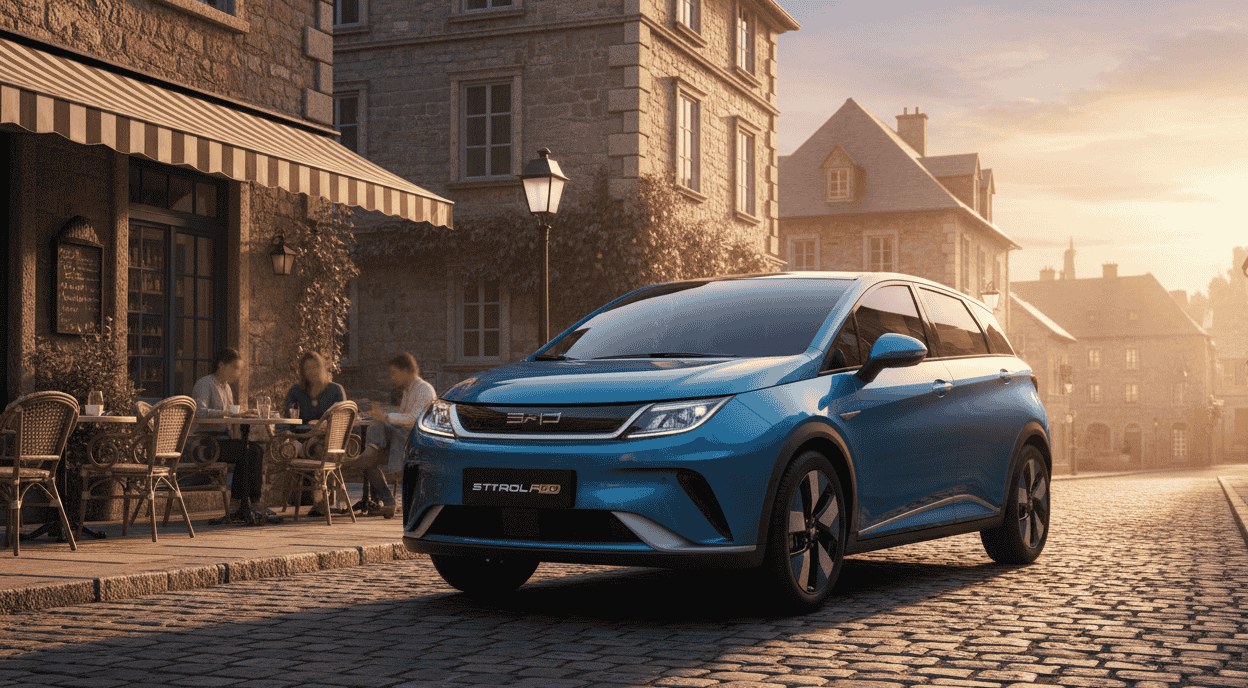 BYD Dolphin - Coche eléctrico chino premium calidad-precio 2025