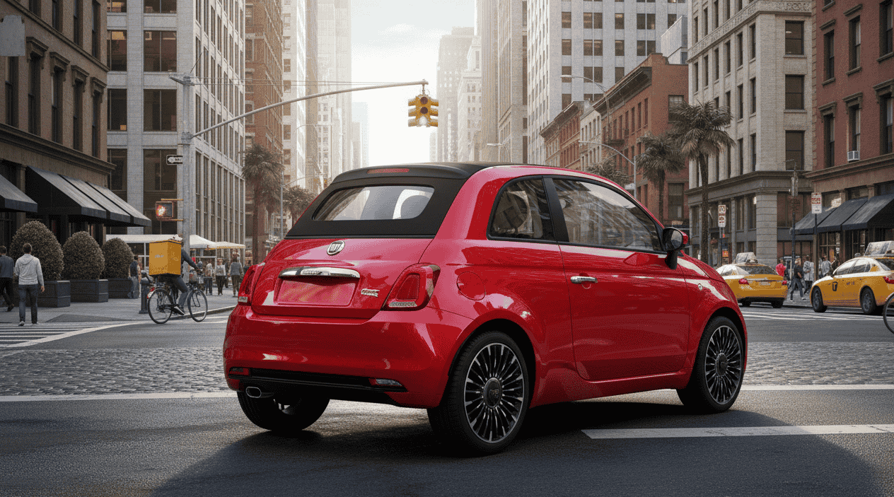 Fiat 500 eléctrico 2025 - Foto oficial del urbano eléctrico italiano con diseño icónico