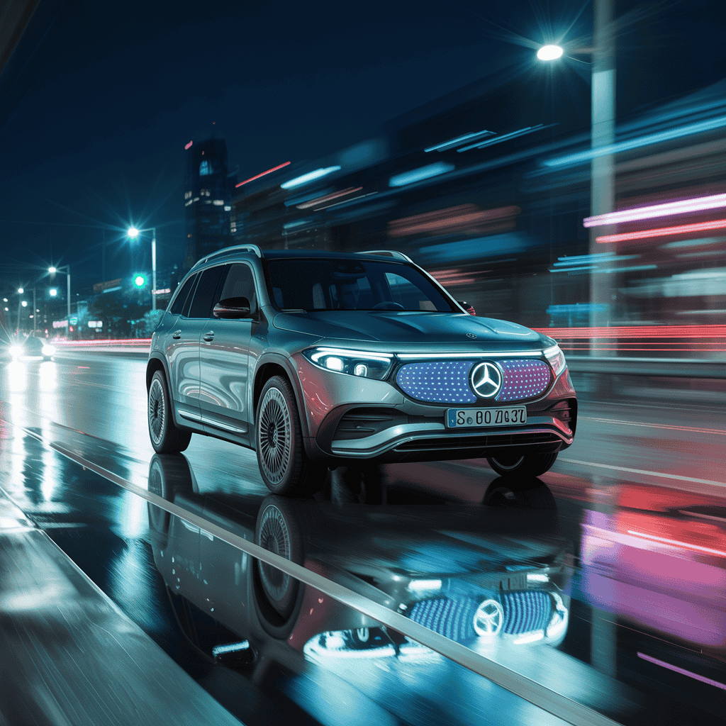 Mercedes EQB eléctrico - SUV eléctrico premium de 7 plazas con lujo Mercedes