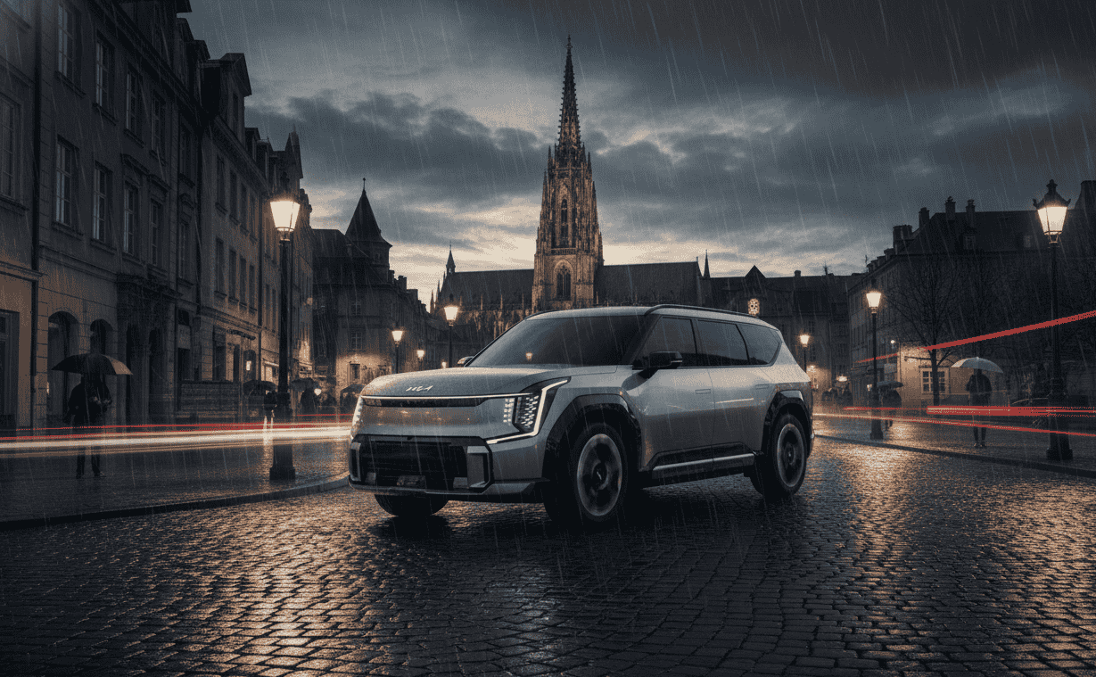 Kia EV9 SUV eléctrico de 7 plazas con arquitectura de 800V y carga ultrarrápida