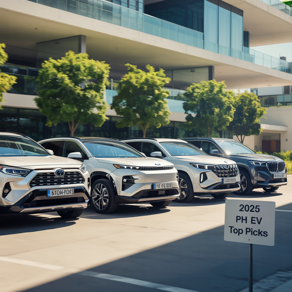 Mejores coches híbridos enchufables 2025 - Ranking completo de modelos PHEV en España con análisis de precios y autonomía