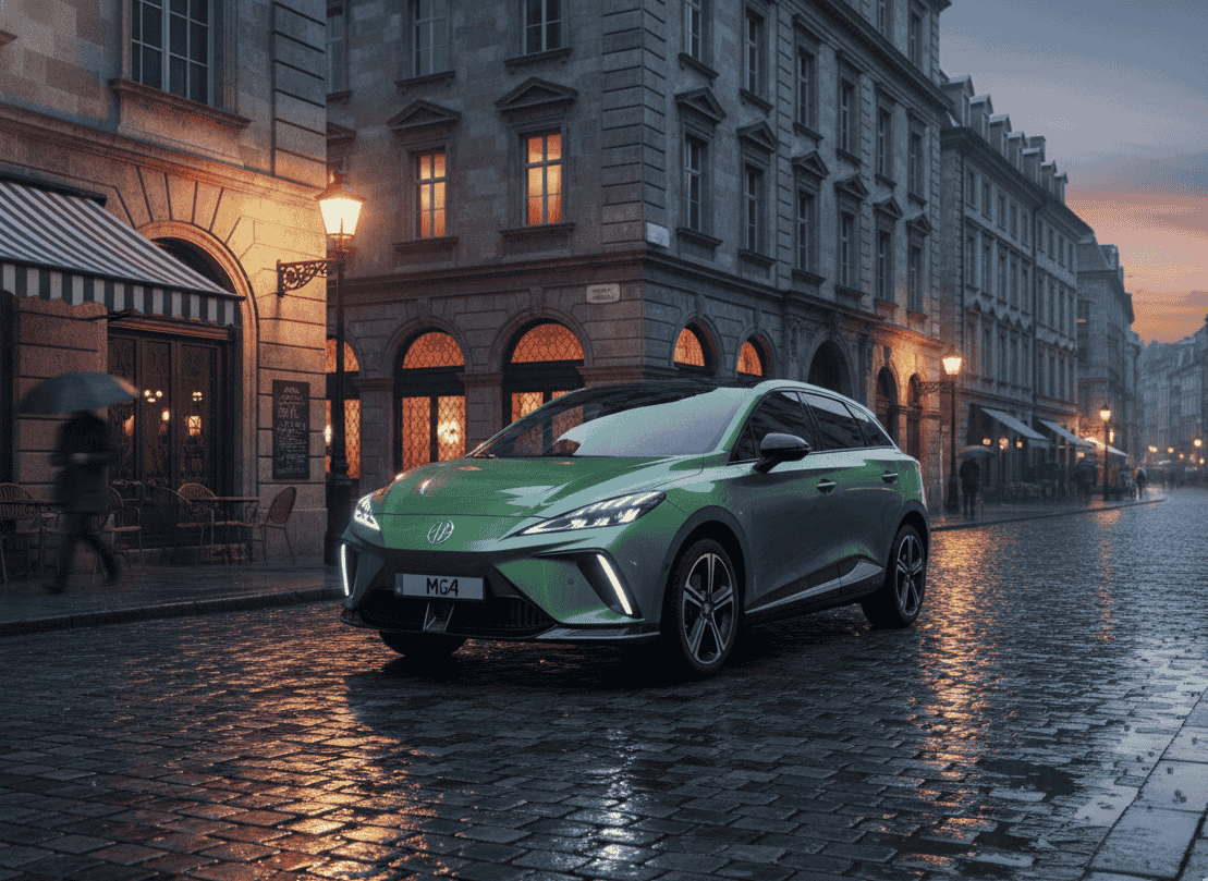 MG4 Electric - El coche eléctrico chino más vendido en España 2025