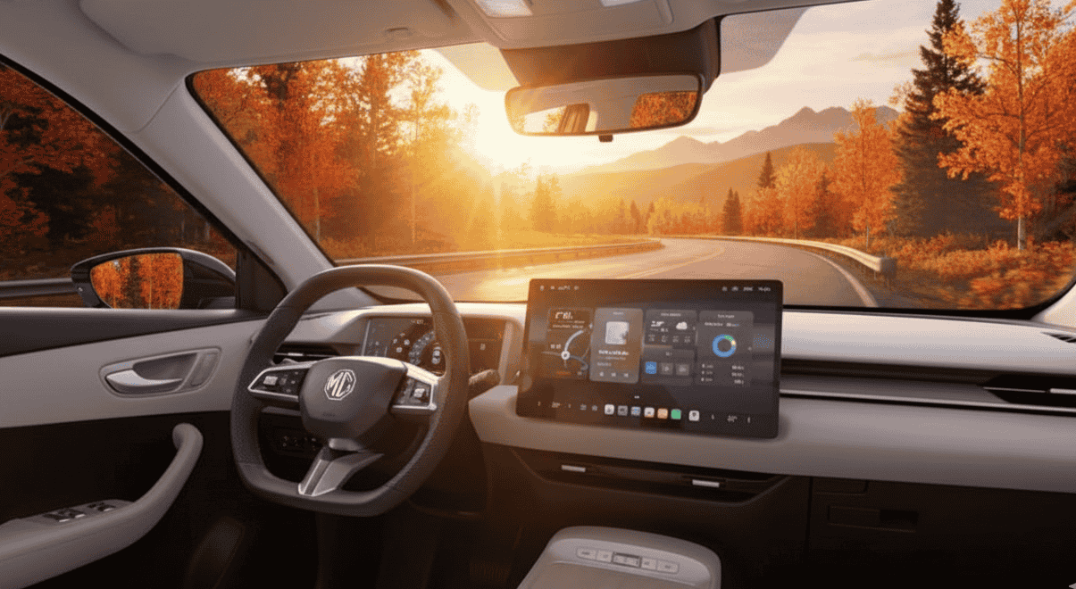 Interior del MG S5 EV