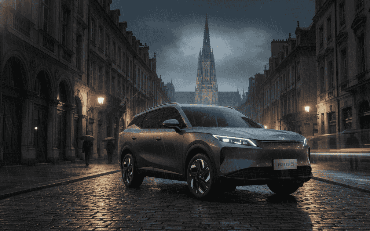 Omoda 7 EV SUV eléctrico chino asequible con gran relación calidad-precio