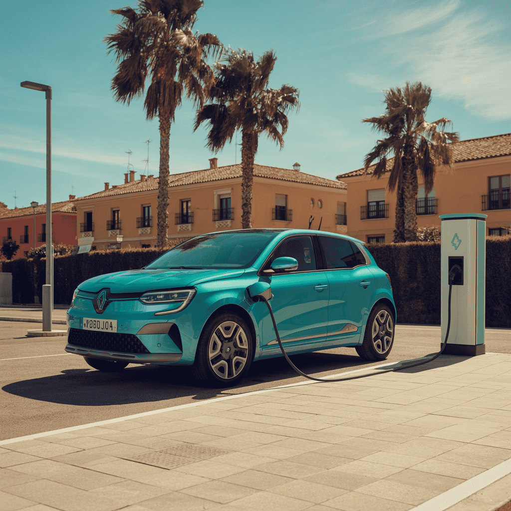 Renault 5 eléctrico 2025 - Diseño exterior del nuevo modelo eléctrico de Renault con estilo retro moderno