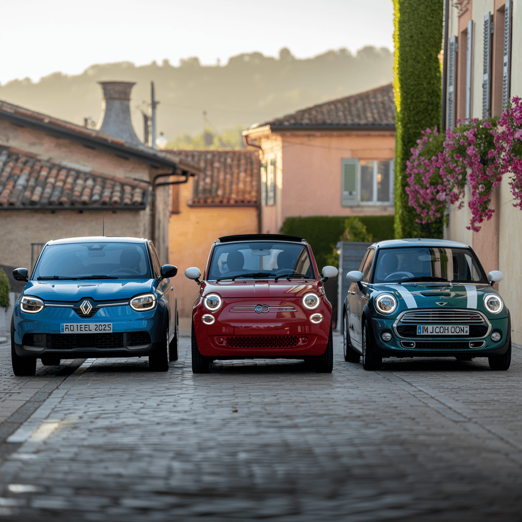 Comparativa Renault 5 eléctrico vs competidores - Análisis frente a Fiat 500, Mini Cooper y BYD Dolphin