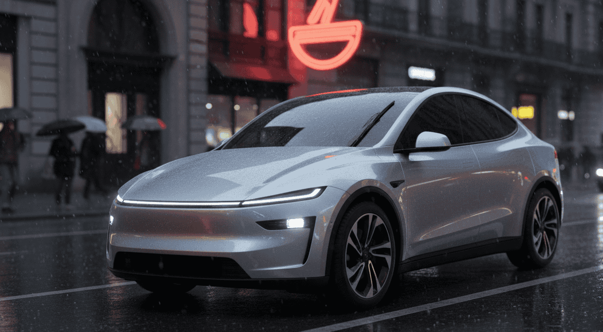 Comparativa visual entre Tesla Model Y e Hyundai Ioniq 5 mostrando diseño y tecnología