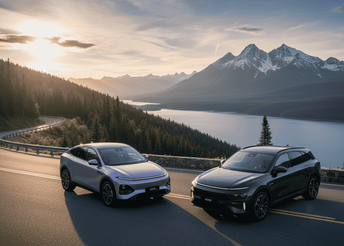 Xpeng G6 y G9 SUV eléctricos chinos con tecnología de conducción autónoma avanzada