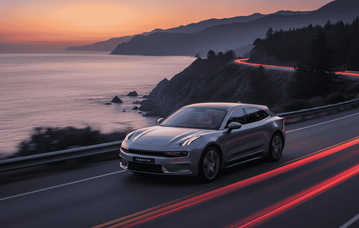 Zeekr 001 - Modelo de berlina eléctrica premium